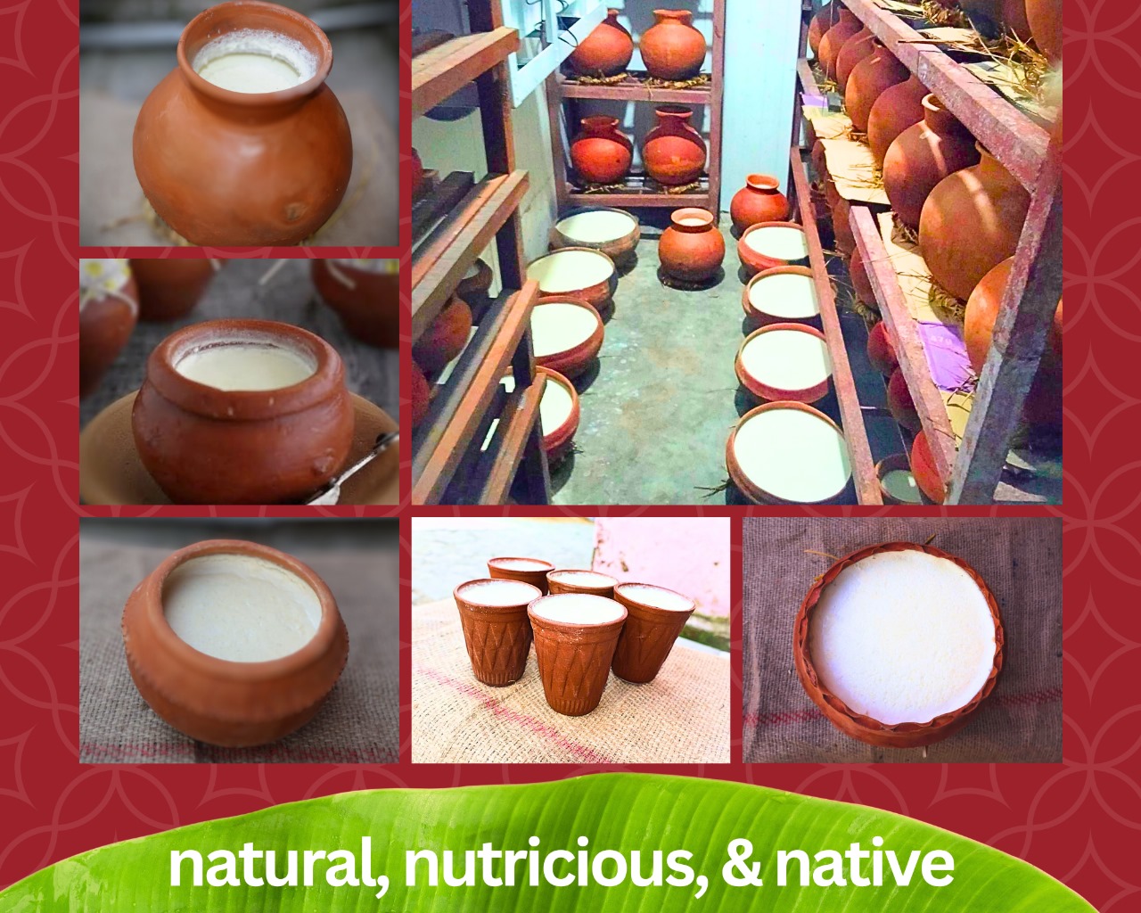 ChuraDahi.com cold storage facility: "Natural, Nutritious, & Native" - highlighting our commitment to freshness and quality.